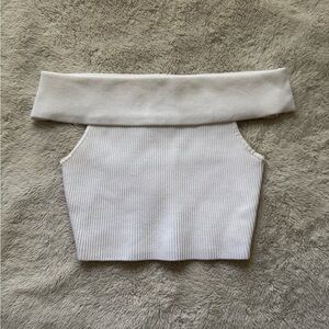 Aritzia sculpt knit top